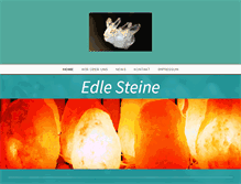 Tablet Screenshot of edle-steine.info